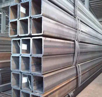 S235JR sveiset rektangulært strukturelt stålrør